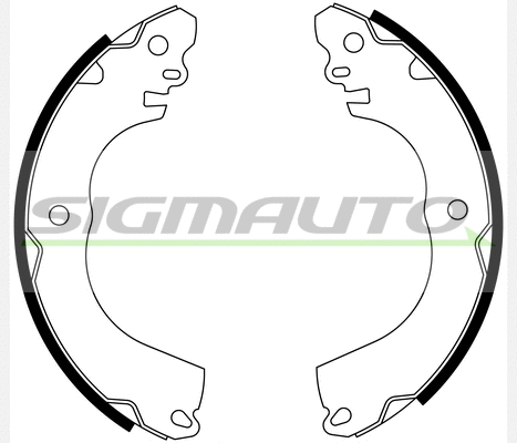 Brake Shoe Set (SFA844)