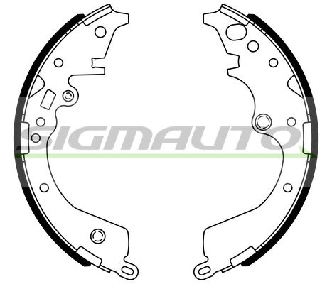 Brake Shoe Set (SFA972)