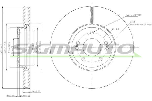 Brake Disc (DBB631V)
