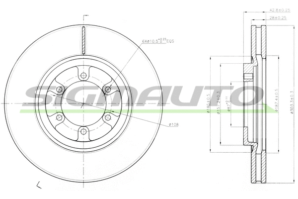 Brake Disc (DBB902V)