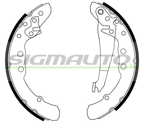 Brake Shoe Set (SFA021)