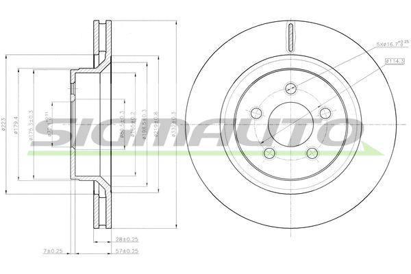 Brake Disc (DBC145V)