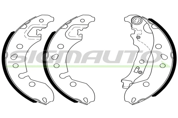 Brake Shoe Set (SFA448)