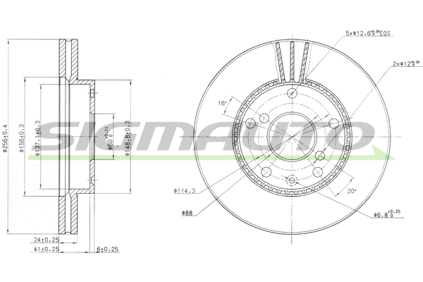 Brake Disc (DBB192V)