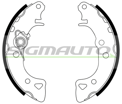 Brake Shoe Set (SFA103)