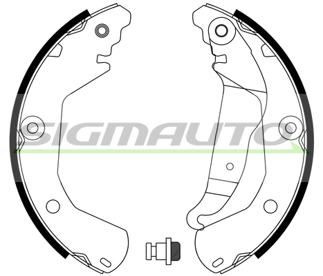 Brake Shoe Set (SFA636)