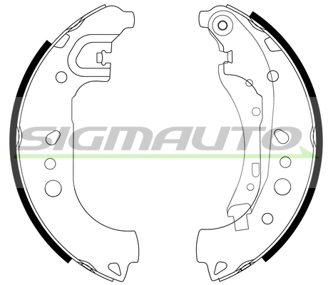 Brake Shoe Set (SFA332)