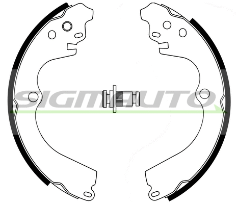 Brake Shoe Set (SFA884)