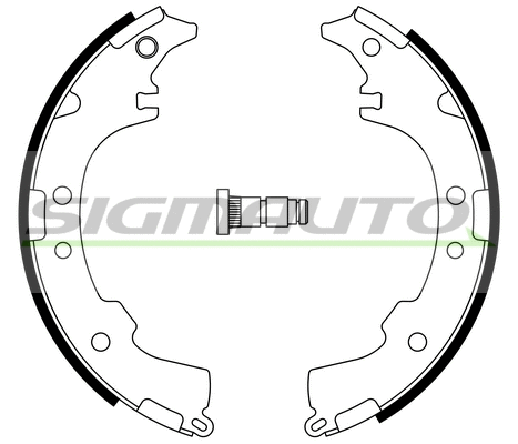 Brake Shoe Set (SFA953)