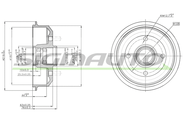 Brake Drum (DR5054)