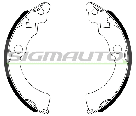 Brake Shoe Set (SFA909)