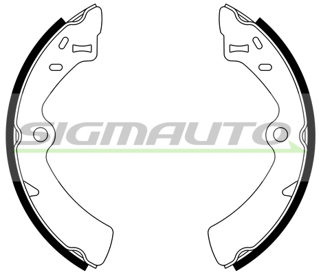 Brake Shoe Set (SFA916)