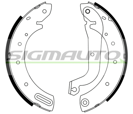 Brake Shoe Set (SFA864)