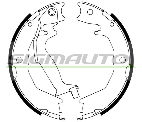 Brake Shoe Set, parking brake (SFA768)