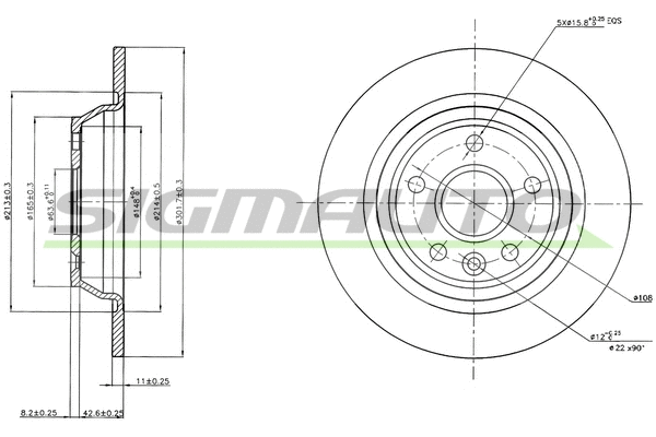 Brake Disc (DBB616S)