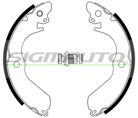Brake Shoe Set (SFA817)