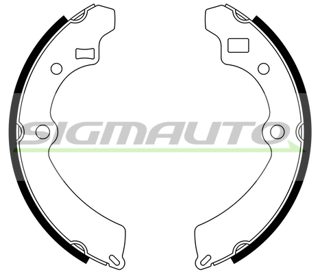 Brake Shoe Set (SFA907)