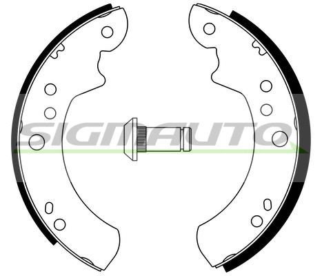 Brake Shoe Set (SFA220)