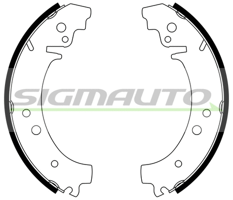 Brake Shoe Set (SFA160)
