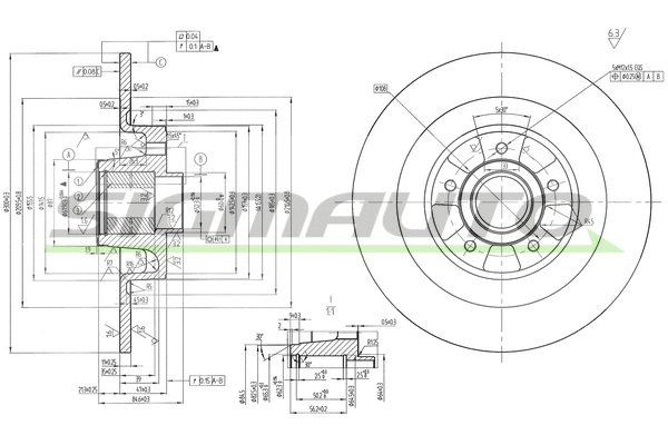 Brake Disc (DBB386S)