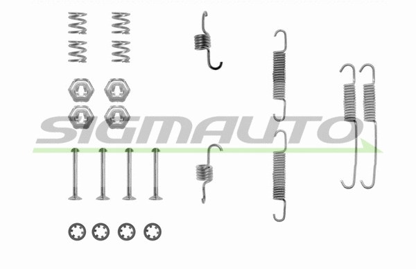 Accessory Kit, brake shoes (SK0673)