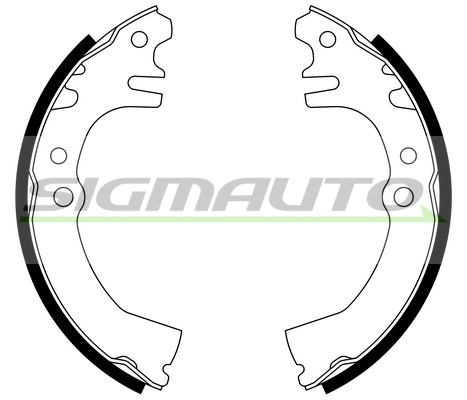 Brake Shoe Set (SFA680)