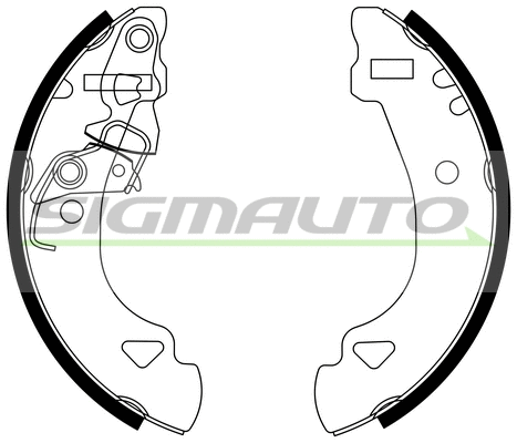Brake Shoe Set (SFA173)