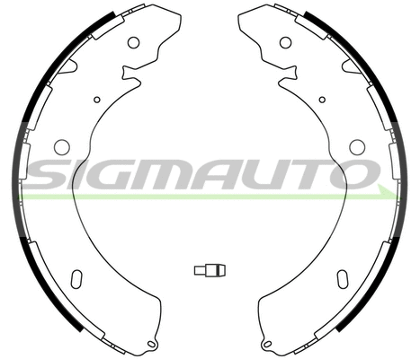 Brake Shoe Set (SFA640)