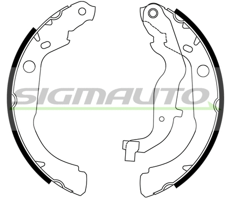 Brake Shoe Set (SFA447)