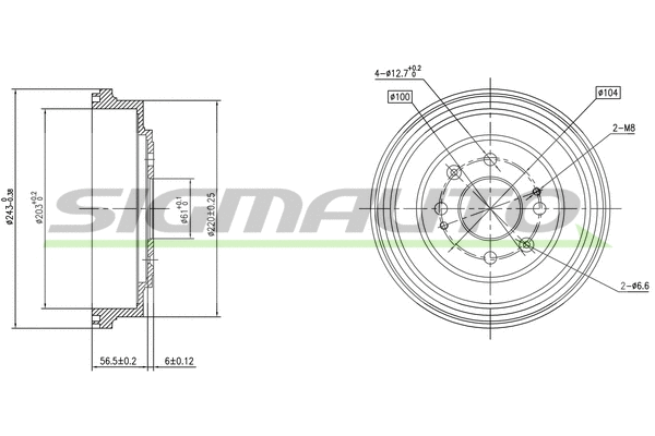 Brake Drum (DR5629)