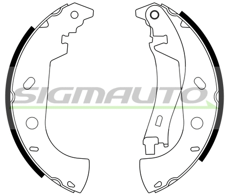 Brake Shoe Set (SFA181)