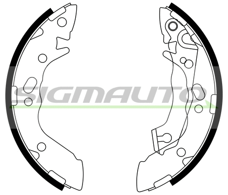 Brake Shoe Set (SFA739)
