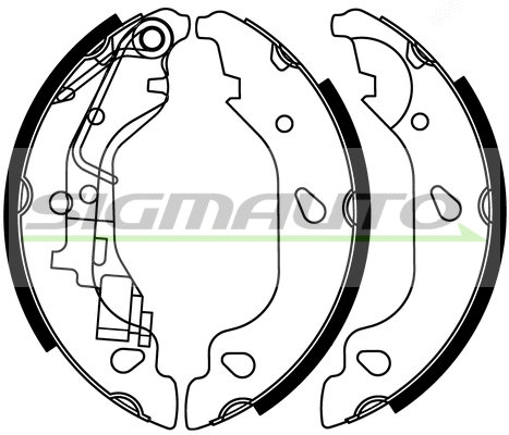 Brake Shoe Set (SFA157)