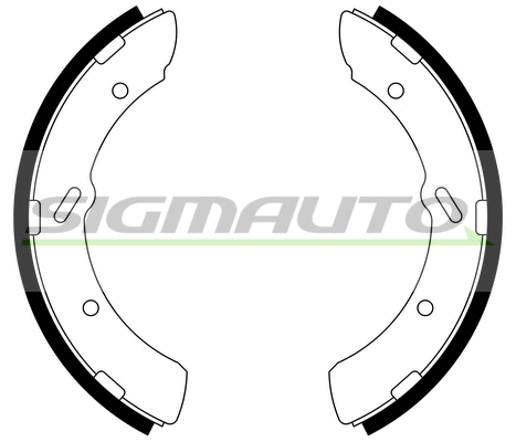 Brake Shoe Set (SFA829)