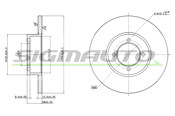 Brake Disc (DBA541S)