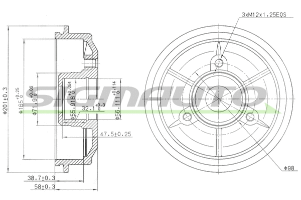 Brake Drum (DR5024)