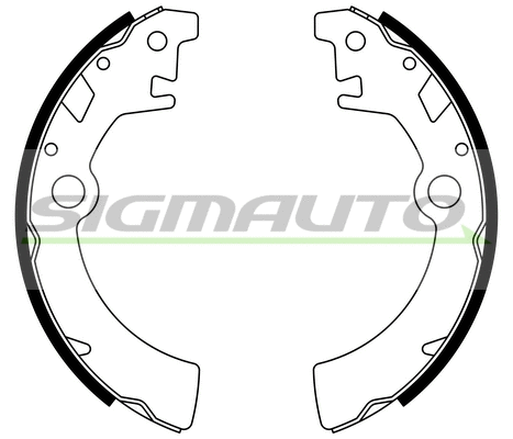 Brake Shoe Set (SFA917)
