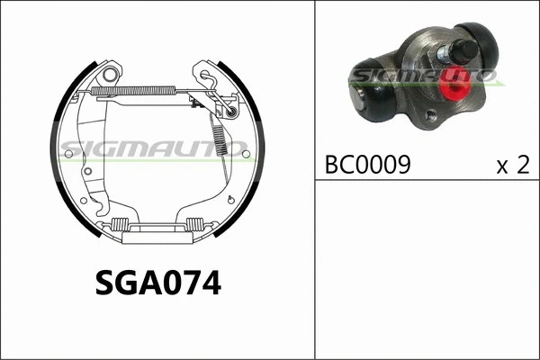 Brake Shoe Set (SGA074)