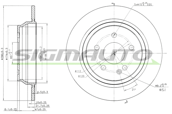 Brake Disc (DBB234S)