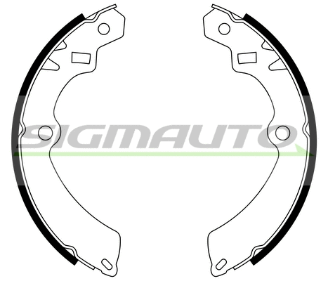 Brake Shoe Set (SFA902)