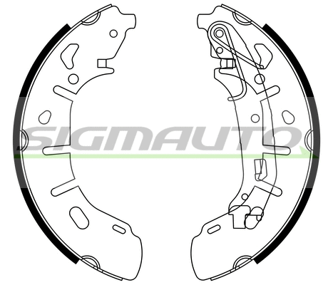 Brake Shoe Set (SFA148)