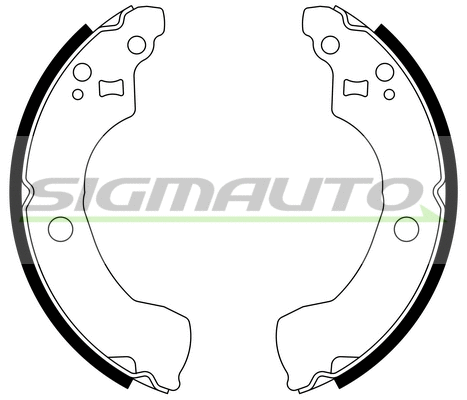 Brake Shoe Set (SFA867)