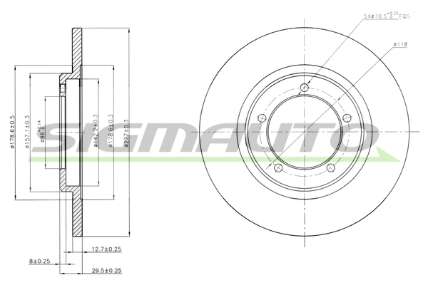 Brake Disc (DBA419S)