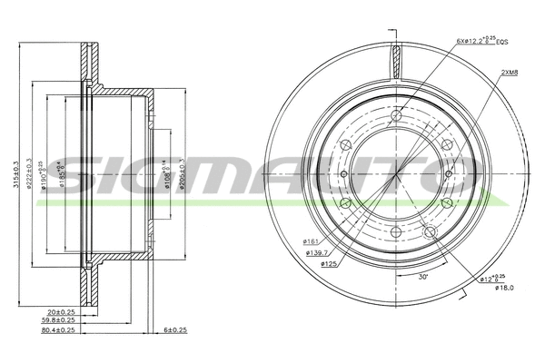 Brake Disc (DBB954V)