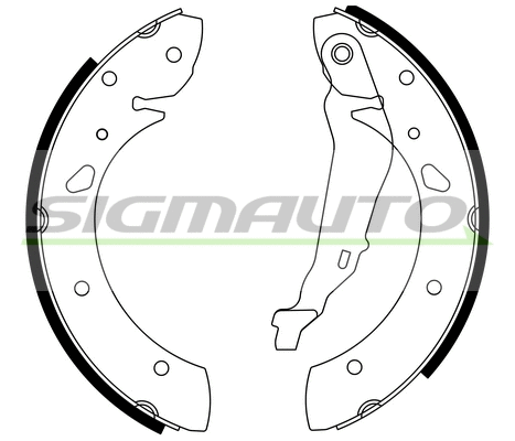 Brake Shoe Set (SFA950)