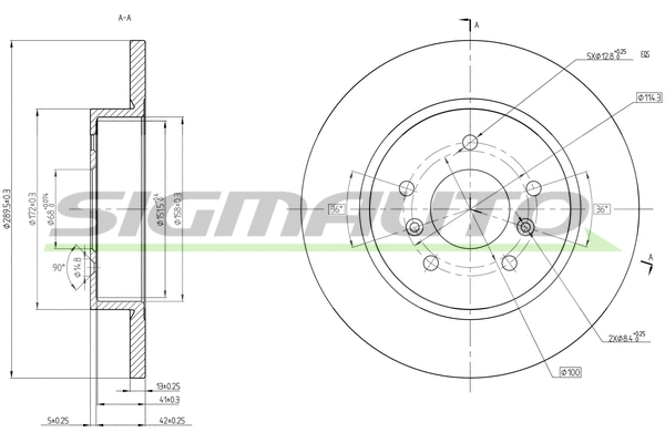 Brake Disc (DBC683S)
