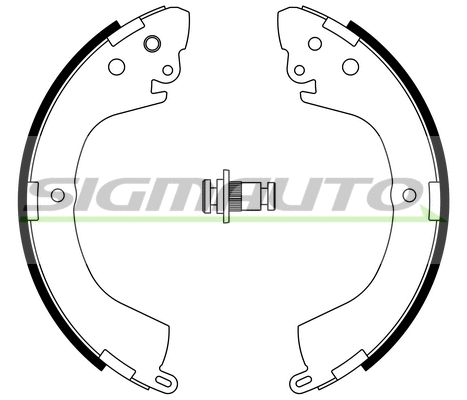 Brake Shoe Set (SFA824)