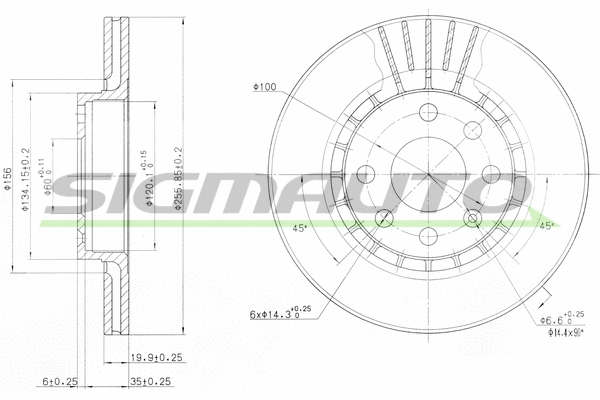 Brake Disc (DBA328V)