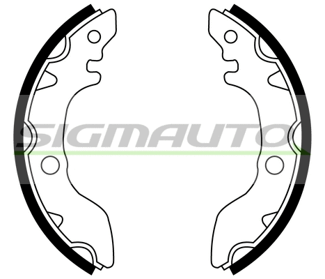 Brake Shoe Set (SFA887)