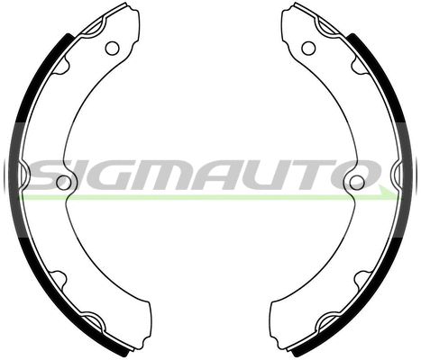 Brake Shoe Set (SFA990)
